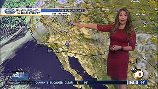 10News Pinpoint Weather with Meteorologist Angelica Campos