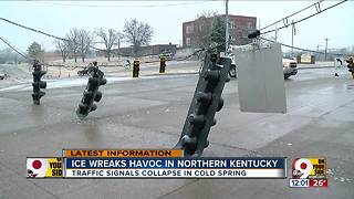 Ice wreaks havoc in Northern Kentucky