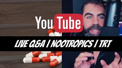 SUNDAY MORNING Live stream - Nootropics/Testosterone/Health