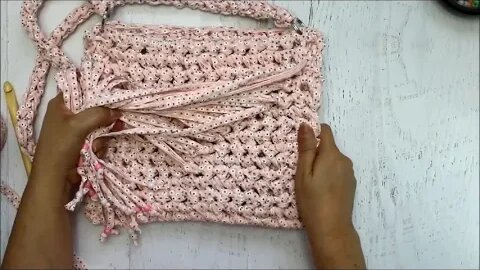 Aprenda a tejer una bolsa en crochet divertida