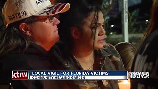 One-October survivors honor victims of Florida school shooting