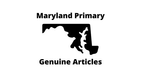 Maryland primary – genuine articles