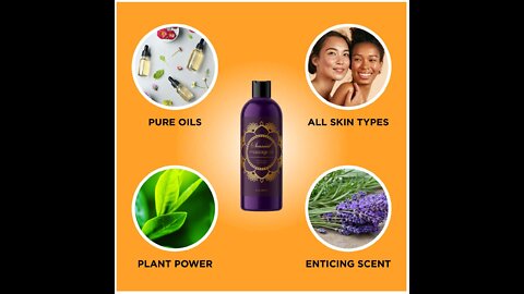 Aromatherapy Sensual Massage Oil for Couples - Aromatic Lavender Massage Oil