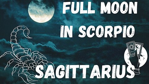 Sagittarius ♐️ - The gold nugget! Full Moon in Scorpio tarot reading #sagittarius #tarotary #tarot