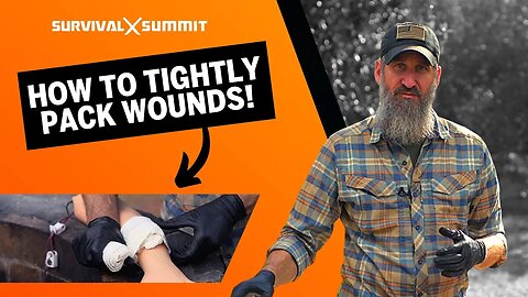 Why Packing A Wound TIGHTLY Is So Important!