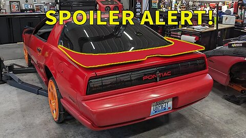 91-92 Trans Am Spoiler Install - 92 Firebird Part 36