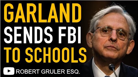 Garland DOJ Approves FBI Monitoring Parents at Schoolboard Meetings