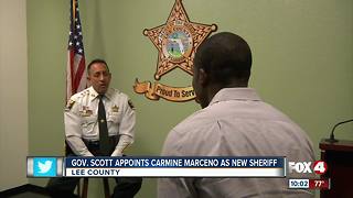 Gov Scott appoints Carmine Marceno as new sheriff