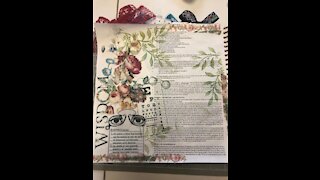 Let's Bible Journal Ecclesiastes 7 (from Lovely Lavender Wishes)