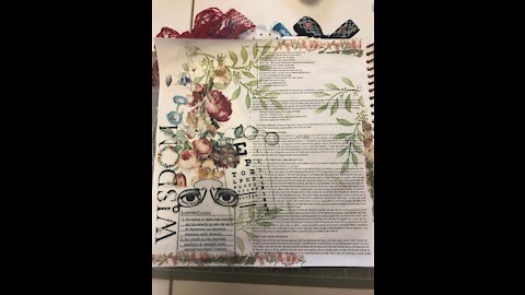Let's Bible Journal Ecclesiastes 7 (from Lovely Lavender Wishes)