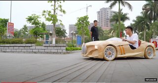 Epic BMW Wooden On The Park