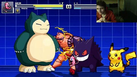 Pokemon Characters (Pikachu, Gengar, Snorlax, And Mew) VS Krang In An Epic Battle In MUGEN