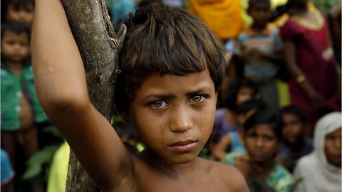 Rohingya children 'beheaded and burned alive'