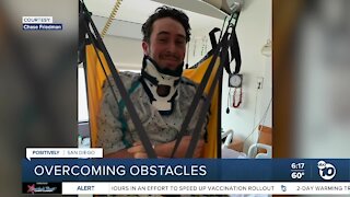 San Diego man overcomes obstacles, inspires others in recovery