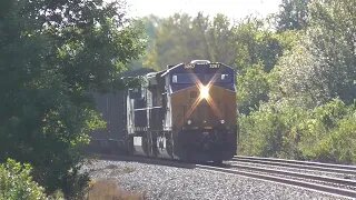 CSX B157 Loaded Coke Express Train from Creston, Ohio September 23, 2023