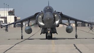 Marine Corps brings harrier jets for joint training with the Idaho National Guard