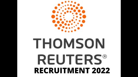 Thomson Reuters Recruitment 2022|Private Jobs 2022|169 Jobs|Apply Online