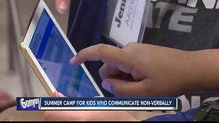 Summer camp helps kids who communicate non-verbally