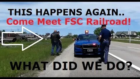 Welcome @fscrailroad2321 To Michigan, And Say Hi To The Michigan State Police!! | Jason Asselin