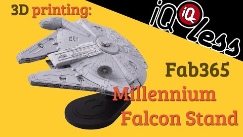 3D Printing: Fab365 Millennium Falcon Stand