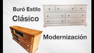 CLASSIC DRESSER MAKEOVER/ FURNITURE RESTORATION