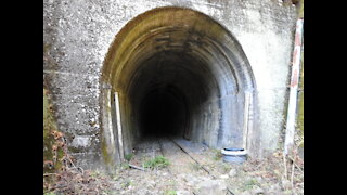 Abandon railway tunnel