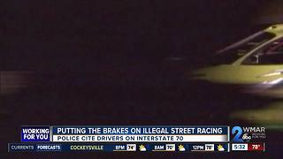 Police put breaks on illegal street racing