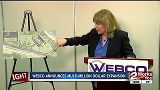 Webco announces multi-million dollar expansion in Sand Springs