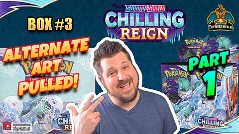 Chilling Reign Booster Box #3 (Part 1) | Pokemon Cards Opening