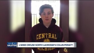 WXYZ Senior Salutes: L'Anse Creuse North lacrosse's Collin Periatt