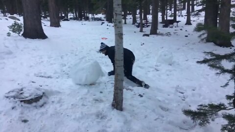 Snowman Tackle Fail! #Megafails #Shorts