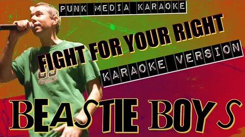 Beastie Boys - Fight For Your Right (Karaoke Version) Instrumental - PMK