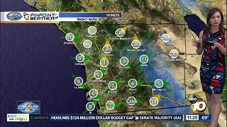 10News Pinpoint Weather with Meteorologist Megan Parry