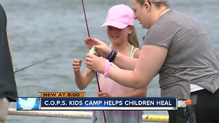 C.O.P.S Kids Camp helps children heal after the loss of a parent