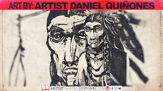Native American Indian Art | Time-Lapse Drawing art VOL. 4 | - by Artist Daniel Quinones