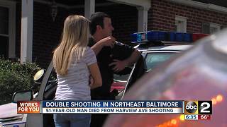 1 dead, 1 injured after Northeast Baltimore shooting Saturday