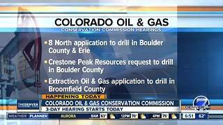 Colorado Oil & Gas Commission meeting