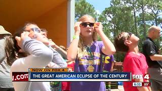 Calusa Nature Center host more than 500 for eclipse
