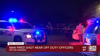 Phoenix officers exchange gunfire with man in west Phoenix