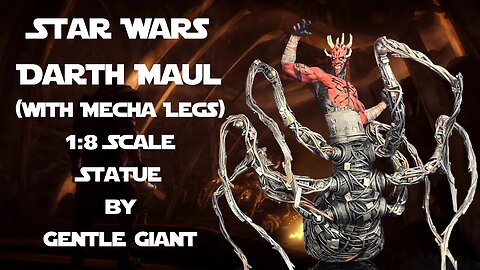 Star Wars Darth Maul (with Mecha Legs) 1:8 Scale Statue by Gentle Giant