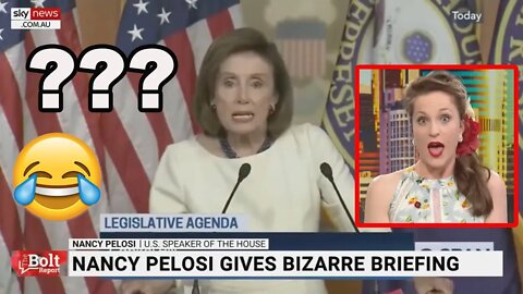 Nancy Pelosi LAUGHED AT By Australian News! She Is Quite The Show...