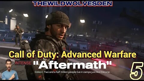 INTENSE Aftermath Mission 5 Gameplay - Call of Duty Advanced Warfare