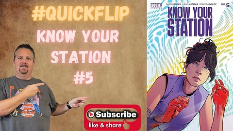 Know Your Station #5 Boom! Studios #QuickFlip Comic Book Review Sarah Gailey,Liana Kangas #shorts