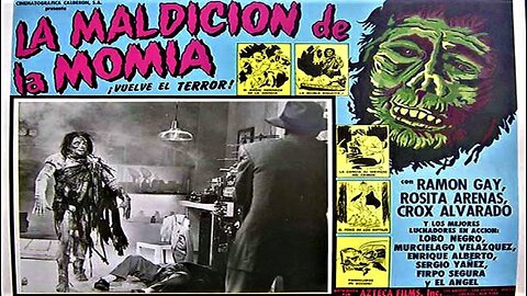 THE CURSE OF THE AZTEC MUMMY 1957 (La Maldicion De La Momia) Sequel to The Aztec Mummy FILM CLIP & Full Movie in English