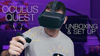 Oculus Quest VR Headset Unboxing & Set-Up!