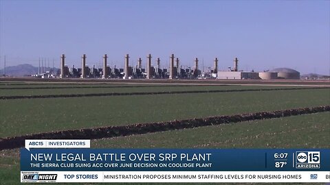 Sierra Club sues ACC over Coolidge gas plant vote