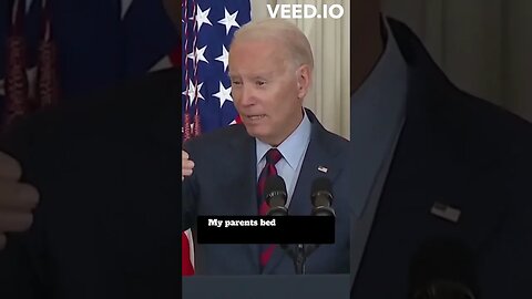 Why Is Biden Talking About Listening To His Parents Having......Relations?