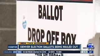 Denver election ballots being mailed out