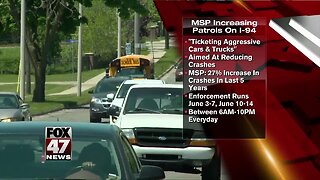 MSP cracking down on aggressive driving with ticket initiative