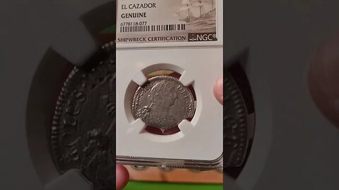 Shipwreck Spanish Coin from CoinsTV!